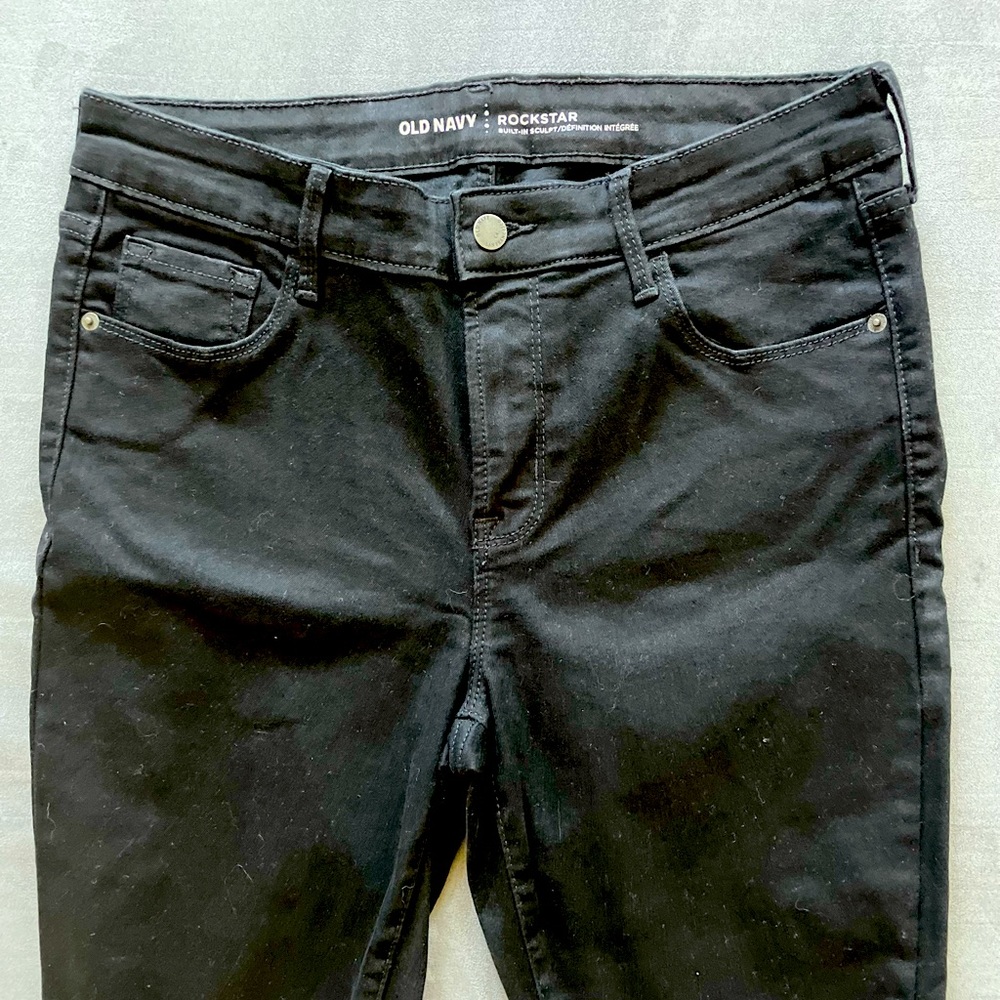 Women’s Size 12 Black Skinny Jeans - Old Navy